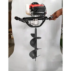 Heavy Duty 4-stroke, 82 CC For Earth Auger/ Post Hole Digger Machine  with 16 inch Auger Bit