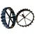 Heavy Duty 2 Pcs of 16 Inch Iron Wheel For 5 to 9 HP Petrol Power Tiller