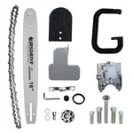 EASTMAN ECSB-400 JRSDRIVE 16 Inch, Electric Chainsaw Stand Bracket Set for Angle Grinder Cordless Chainsaw