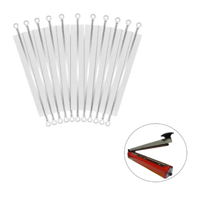 16 Inch, Elements with Teflon Cloths For Hand Sealing Machine (Set of 10)