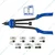 Wadfow 16 inches Rivet Nut Gun Kit (WHR5B16)