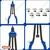 Wadfow 16 inches Rivet Nut Gun Kit (WHR5B16)