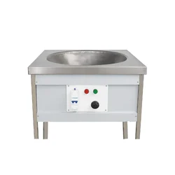 16 inch Square Table Top Electric Kadhai, 3000W with Safety Features (MCB/Auto-Cut Off)