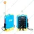 Eone Knapsack 12V/12Ah Battery Sprayer of 16 Litre Tank Capacity for Agricultural Purpose