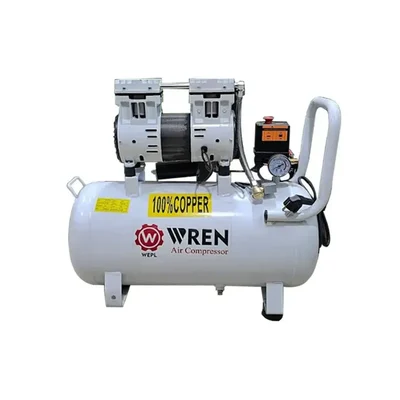 Wren 60L Oil Free Air Compressor With 2.5 HP Copper Winding Motor