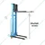 4G 1 Ton Self Loading Semi Electric Stacker with 1150 x 550 mm Fork (LxW) , Lifting Height - 1.6 Meter