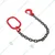 LIFIT 16 mm Single Leg Grade 80 Lifting Chain Sling with Hook, Masterlink & chain Connector- 8 Ton Load Capacity(Size-2 Meter)