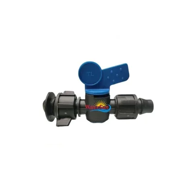 WaterSun 16 mm Regular Lay Flat Cock for Drip Irrigation Purpose (Pack of 100 Pcs)