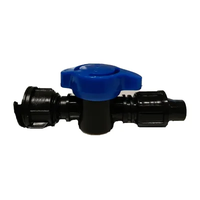 WaterSun 16 mm Regular Lay Flat Cock for Drip Irrigation Purpose (Pack of 100 Pcs)