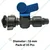Robust 16 mm Regular Lay Flat Cock for Drip Irrigation Purpose ( Pack of 35 Pcs)