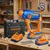 Wadfow 16mm 20V Cordless 2-Mode Function, 1.5J Impact Energy Rotary Hammer With Battery-Charger & Drill Bits, 0-850 RPM (WLM1B162)