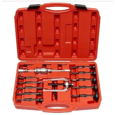 VOLTZ 8-58mm 16Pcs Blind Hole Bearing Puller Extractor Set Industrial DN-D1050