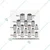 ROCKFORCE 16 Pcs 10-32mm Size Range 1/2" 6-Point Socket Set on Bar (RF-4161-5)