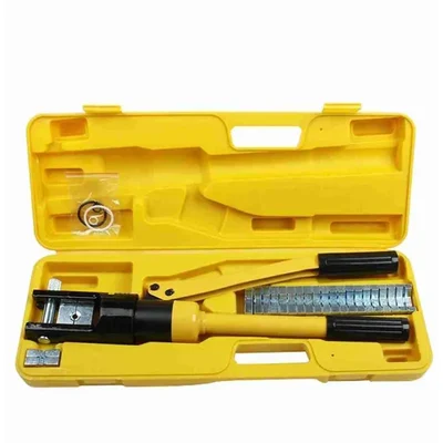 Hartley 16 Ton 10-300mm² Hydraulic Cable Lug Crimping Tool Plier with 12 Pairs Dies HY-YQK300