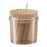 1700 Pcs Smooth Finish Wooden Toothpicks for Appetizers & Cocktails Ornate Handle 10 Pack of 170 pcs