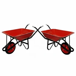 Agrolift 170 Kg Load Capacity Single Wheelbarrow With Solid tyre (SWB-SH - Heavy Model ) - Set Of 2 