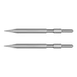 Total 17 x 280 mm 2 Pcs Pointed Hex Chisel for 1300W Demolition Hammer(TAC153171)