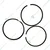 Heavy Duty Fayan Piston Rings 0.00 (2 Sets) for 178F Engine Power Weeder, E12856968
