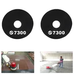 Surie Polex 17 inch Black Floor Scrub Pad For Polishing and Buffing (7300) - Pack of 2