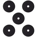 Makage 17 Inch Black Floor Stripping Pad for Single Disc Scrubber Drier (Pack of 5)