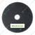 Makage 17 Inch Black Floor Stripping Pad for Single Disc Scrubber Drier (Pack of 5)