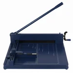 Dotpot 17 Inch Guillotine Paper Trimmer and Cutter For A3+ Paper Size, 400 Sheets Capacity (Blue)