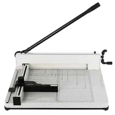 Premium Quality 17 Inch Guillotine Paper Trimmer and Cutter For A3+ Paper Size, 400 Sheets Capacity 