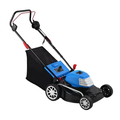 Leo 1800 watt 16 inch (406mm) Electric Lawn Mower for Grass Cutting/Trimming | ZF6128