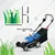 Leo 1800 watt 16 inch (406mm) Electric Lawn Mower for Grass Cutting/Trimming | ZF6128