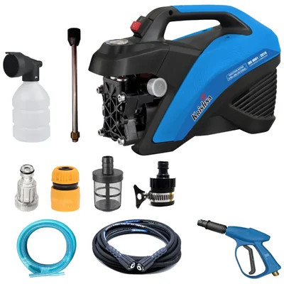 Krishna (KR-H3) 180 Bar 2200 W High Pressure Washer with All Required Accessories, 12 LPM Flow Rate
