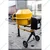 Heavy Duty 200L Electric Steering Type Mini Concrete Mixer 800W 1HP Portable Cement Mixing Machine