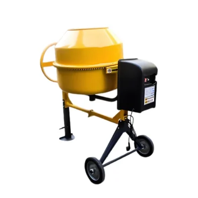 Heavy Duty 200L Electric Steering Type Mini Concrete Mixer 800W 1HP Portable Cement Mixing Machine