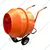 Heavy Duty 220L 850 Watt Single Phase Tilt Type Concrete Mixer with Electric Motor for Construction Work