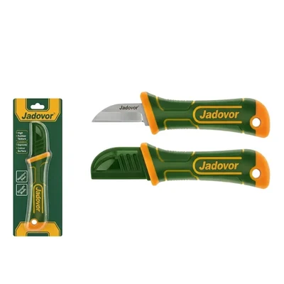 Jadever 180mm Straight Blade Stainless Steel Wire Stripping Knife JDSX8611