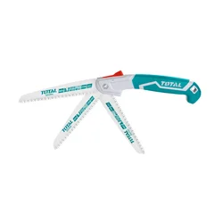 Total 7" (180mm) Precision Triple Teeth Folding Hand Saw with Hand Guard (THFSW1806)