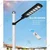 Gramstrong All in One 180 W Solar Waterproof Street Light of 336 LEDs, 5 V Solar Panel, 3.2 V Battery and Remote