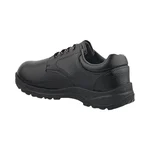 T - Safe 181LC Steel Toe Cap Mid-Top Safety Shoe for Construction Oil and Acid Resistant Water Repellent Suede Black