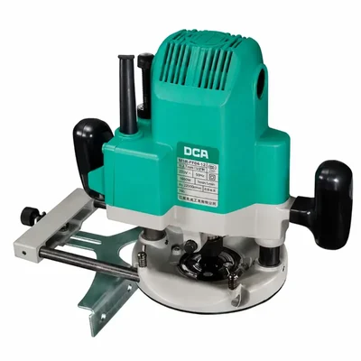 DCA 12.7mm 1/2 Inch 1850W 220V 22000 RPM Heavy Duty Electric Wood Milling Edging Trimming Router AMR04-12