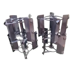 Surya Heavy Duty 2 Pcs of 18 Inch Paddy Cage Wheel for 7 to 12 HP Diesel Power Weeder