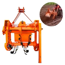 Heavy Duty Mild Steel 2.5 Feet Reverse Forward Rotavator with 18 Blades Suitable for Tractors