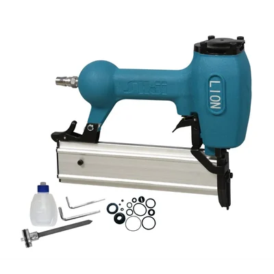 Lion 18 Gauge Air Brad Nailer with 120 Pieces Nail Slot Capacity (Li-50F)
