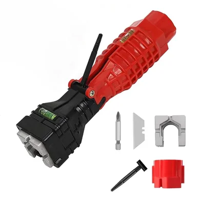 Premium Quality 18 in 1 Multi-purpose Wrench Plumbing Tool for Toilet Bowl, Sink, Bathroom,Kitchen Plumbing