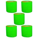 Siddhi 250 GSM, 18 inch x 18 inch HDPE, Round Shape, Reusable Grow Bag | Suitable for Nursery and Garden