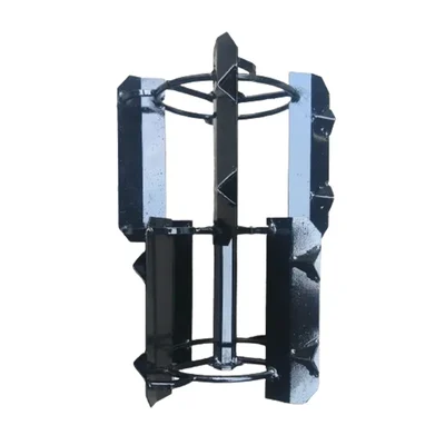 Heavy Duty 1 Piece Economy 18 inch Paddy Cage Wheel for 7 to 12 HP Petrol Power Tiller