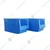 Avsar 350 x 200 x 200 mm FPO Blue Storage Bins With Vertical & Horizontal Partition, HDPE Material (Bin-45) (Pack Of 18)