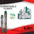 KBS 1.5Hp 18 Stage(3 inch) V3 Single Phase Water Cooled Submersible Pump, 180ft Head - 1 Year Warranty