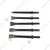 Heavy Duty 190mm Pneumatic Air Hammer Set with 5 Chisels for Cutting, Chipping and Scraping for Industrial Use