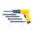 Heavy Duty 190mm Pneumatic Air Hammer Set with 5 Chisels for Cutting, Chipping and Scraping for Industrial Use