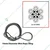 National 19 mm 4 Meter Wire Rope Sling,6x19 IWRC, Single Leg For Lifting, Rigging, and Material Handling