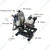 Heavy Duty 1HP Single Bucket Milking Machine 300 LPM Vacuum Speed